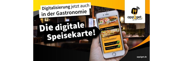 app2get- Digitale Speisekarte