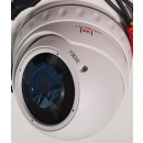 IP-Netzwerkkamera 90° Blickwinkel, Aussen, 2,8mm Vario, Weiß, Infrarot, IP66, 3MP