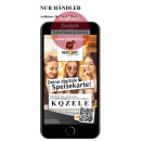 app2get Label Aufkleber mit Tischnummern-Feld