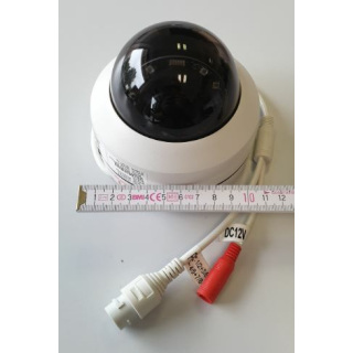 Mini PTZ-IP-Netzwerkkamera 90° Blickwinkel, Aussen IP66, 2,7-12mm Vario, Weiß, Infrarot, 5MP