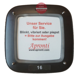 Patienten-Pager in Untersetzerform (CS6)