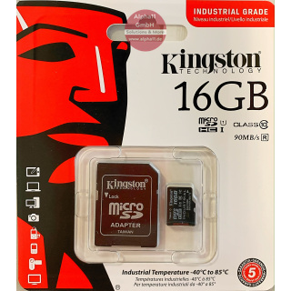 Industrielle Micro SD Speicherkarte16GB Class