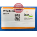 1000 Kundenkarten mit individuellem QR-Code Offsetdruck