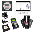 Komplettpaket 10x Text-Pager + 1x Pager-Software +...
