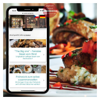 Premium Lösung - Digitale Speisekarte mit Echtzeit-Änderungen & Integration in Homepage