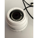 Analoge Fix-Dome Kamera im Vandalismusgehäuse - Kamera OK, B-Qualität (mit Kratzer)