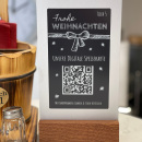 Digitale Kreidetafel - Tischaufsteller DIWA mit Kartenhalter