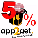 Umsatz-Provision 5% aus Monats-Umsatz app2get....