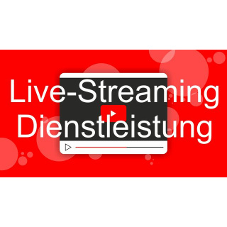 Live-Streaming Dienstleistung Pauschalbetrag