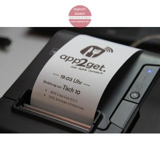 app2get Bondrucker Ansteuerung Epson TM-T88 - 12 Monats-Lizenz