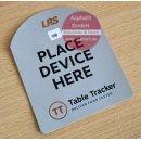 RFID-Label für die TableTracker Tischerkennung, auf...