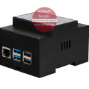 Linux Mini-PC mit Hutschienen-Gehäuse, fertig...