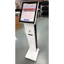 Stand-Kiosk-System mit Touchmonitor und Ticket-Bondrucker