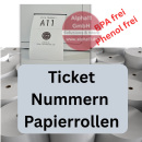 Ticket-Rollenpapier Weiß (Bonrolle) Thermo 80m 50...
