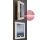 Stabile Wand-Halterung in weiß mit Kassettenfach für ASK-ALPHA Tablet 10"