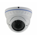 SDI Full-HD Kamera weiß, mit 2,1 MP Auflösung, Infrarot Außenkamera, Vandalismus, Vario 2,8-12mm